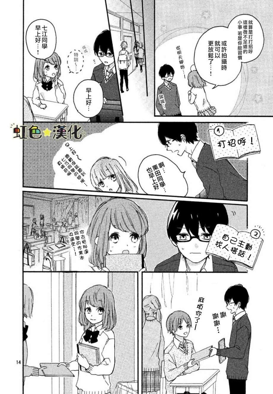 《因为我喜欢真正的你》漫画最新章节第1话免费下拉式在线观看章节第【14】张图片