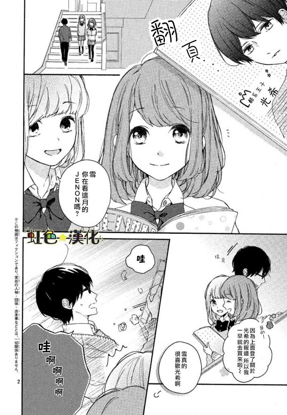 《因为我喜欢真正的你》漫画最新章节第1话免费下拉式在线观看章节第【2】张图片