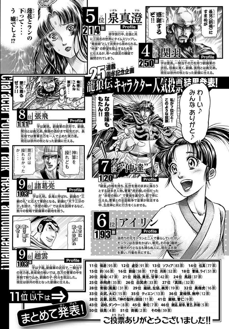 《龙狼传》漫画最新章节第291话免费下拉式在线观看章节第【45】张图片