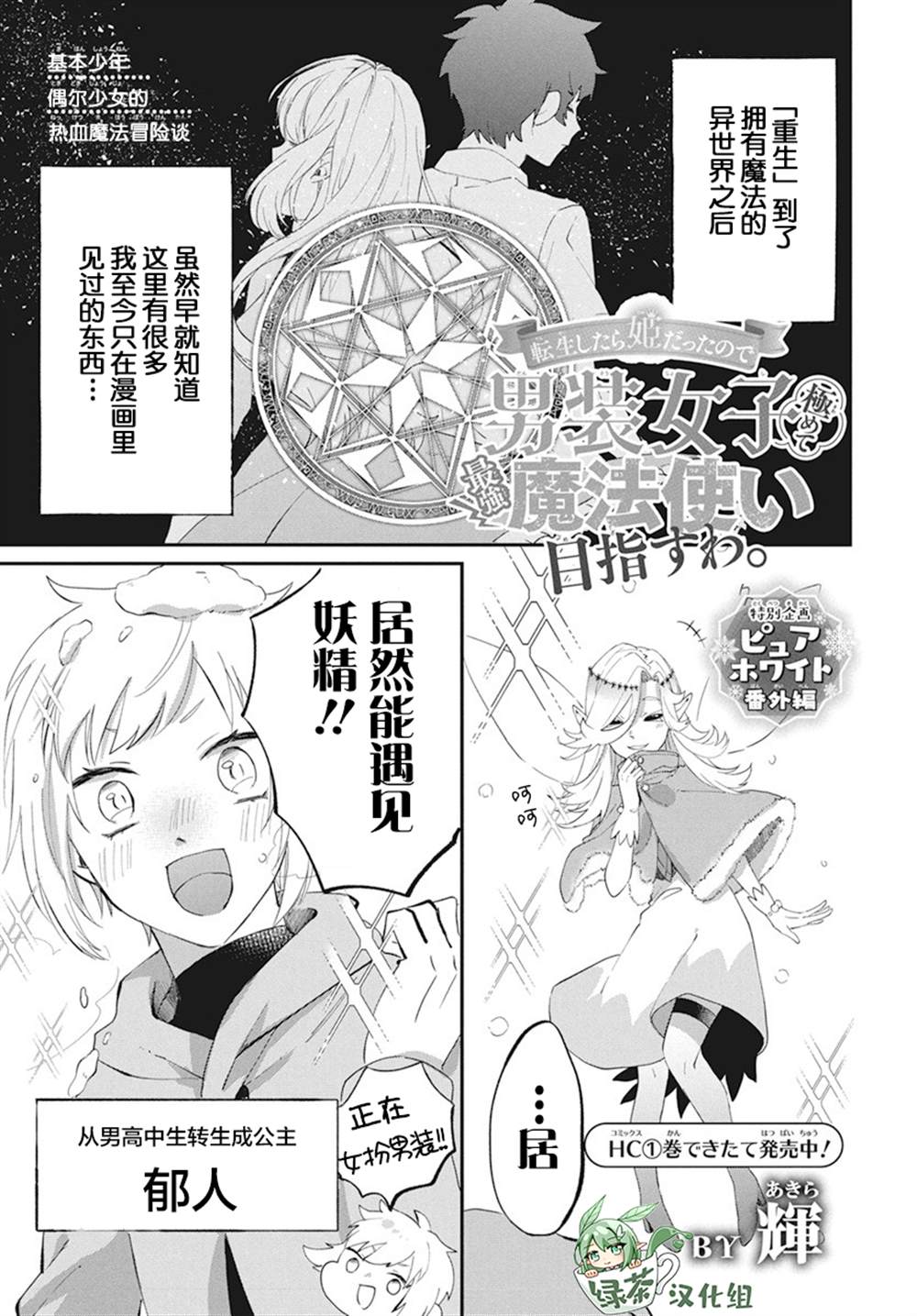 《转生后成了公主所以女扮男装努力成为最强魔法使》漫画最新章节番外1免费下拉式在线观看章节第【1】张图片