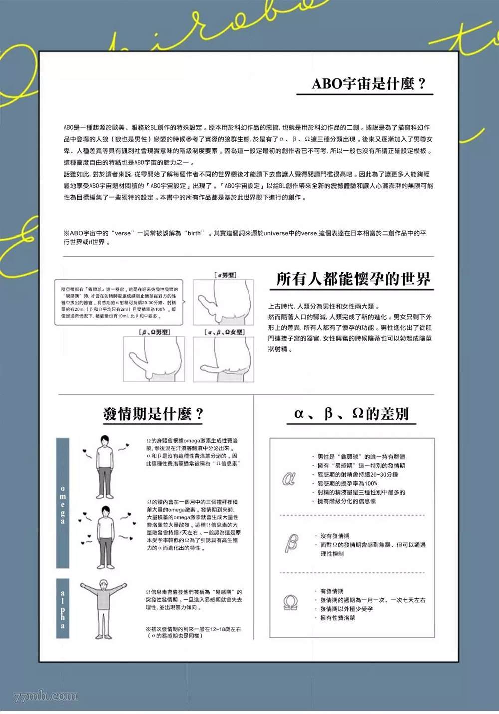 《问题α与精英Ω》漫画最新章节第1话免费下拉式在线观看章节第【3】张图片