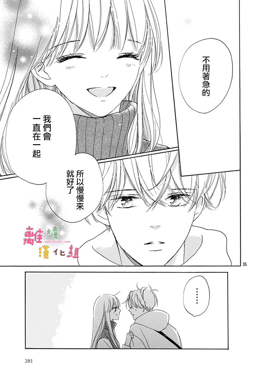 《相拥之后献上亲吻》漫画最新章节第26话免费下拉式在线观看章节第【35】张图片