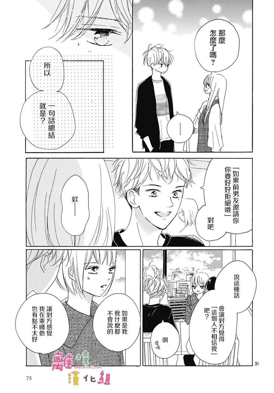 《相拥之后献上亲吻》漫画最新章节第28话免费下拉式在线观看章节第【31】张图片