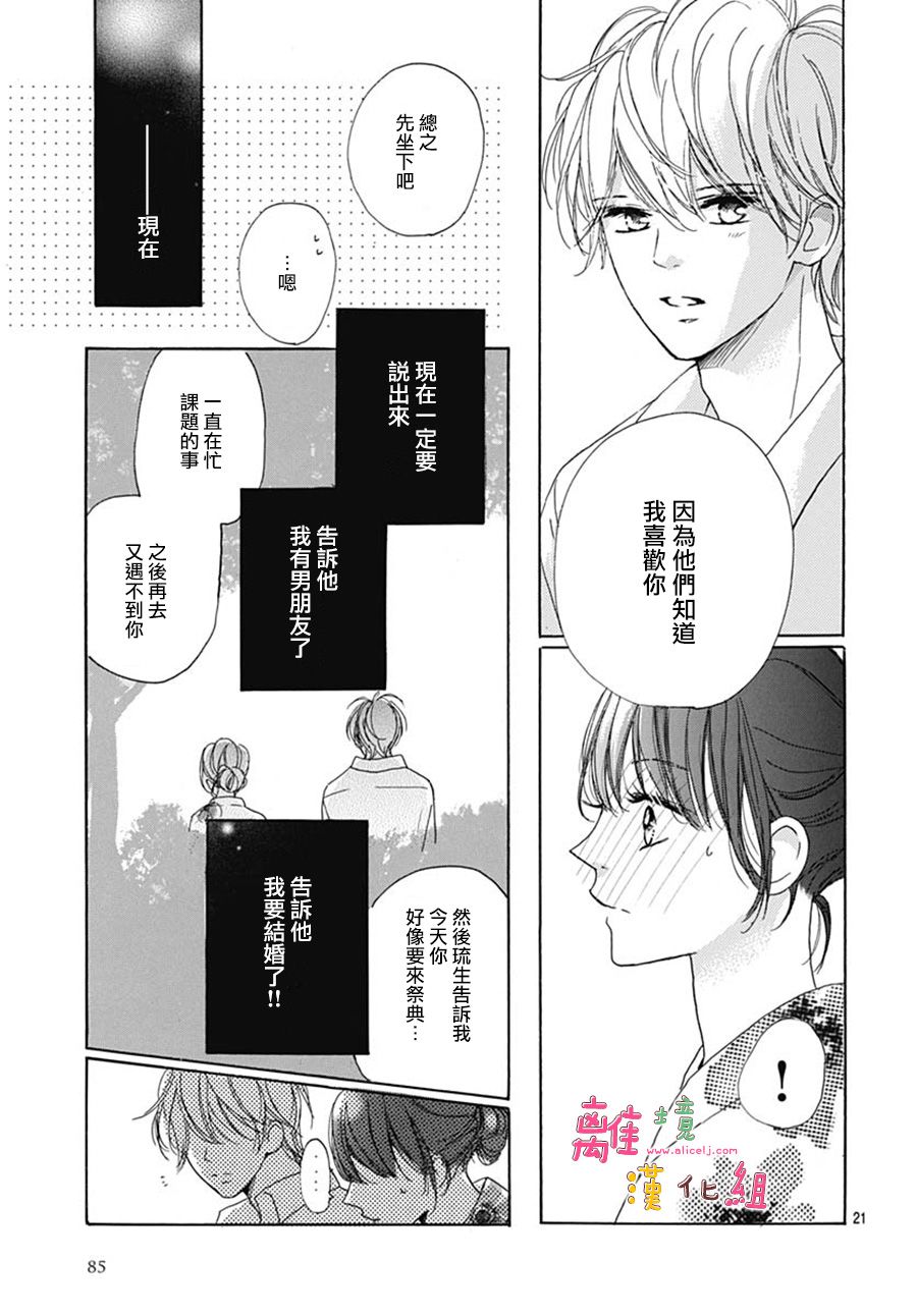 《相拥之后献上亲吻》漫画最新章节第19话免费下拉式在线观看章节第【21】张图片