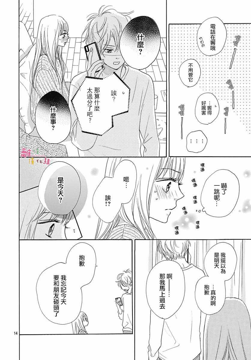 《相拥之后献上亲吻》漫画最新章节第3话免费下拉式在线观看章节第【14】张图片