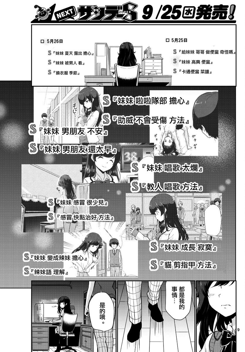 《妹搜记录》漫画最新章节第26话免费下拉式在线观看章节第【9】张图片