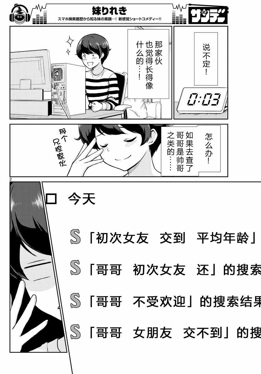 《妹搜记录》漫画最新章节第9话免费下拉式在线观看章节第【2】张图片