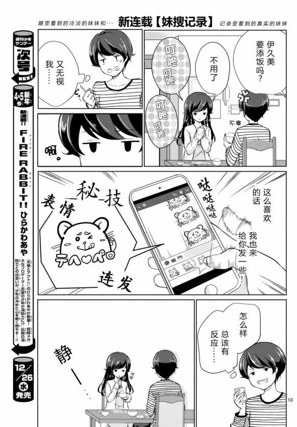 《妹搜记录》漫画最新章节第1话免费下拉式在线观看章节第【10】张图片