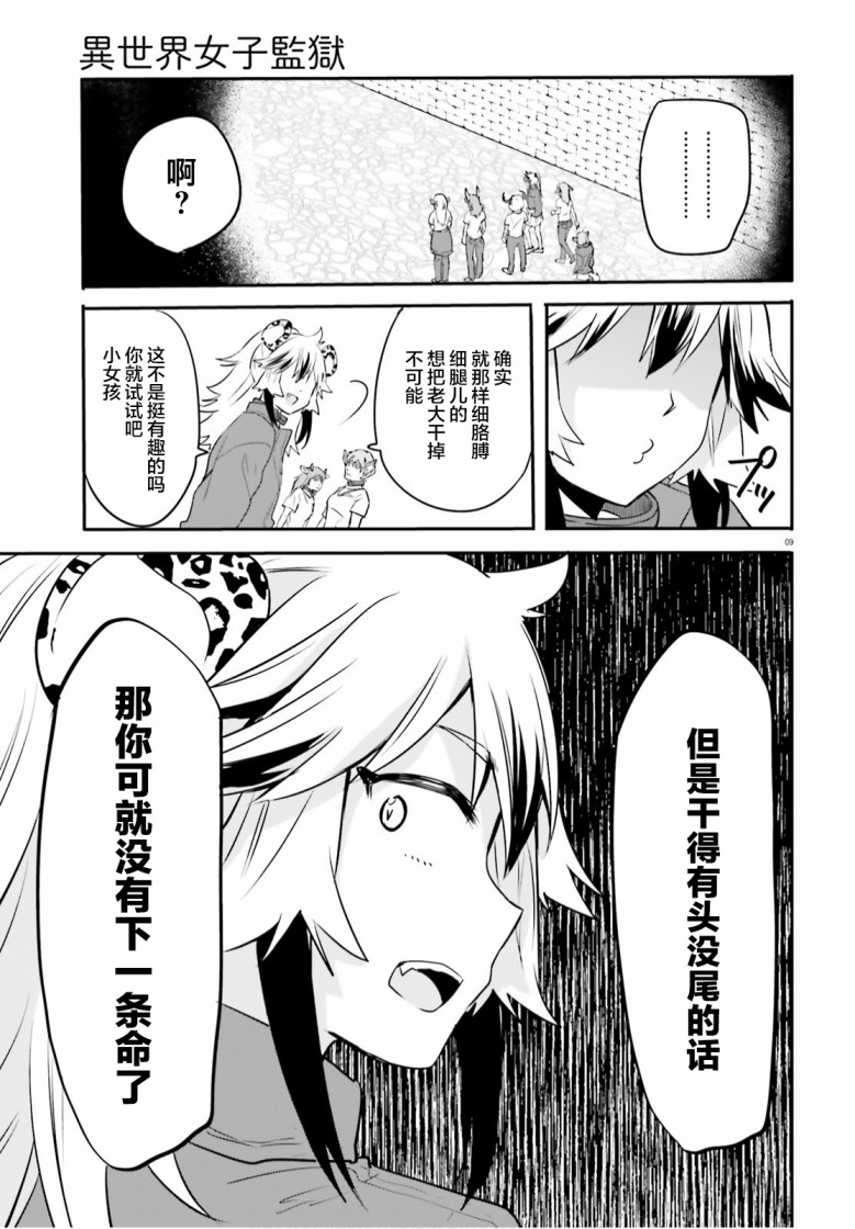 《异世界女子监狱》漫画最新章节第2话免费下拉式在线观看章节第【9】张图片