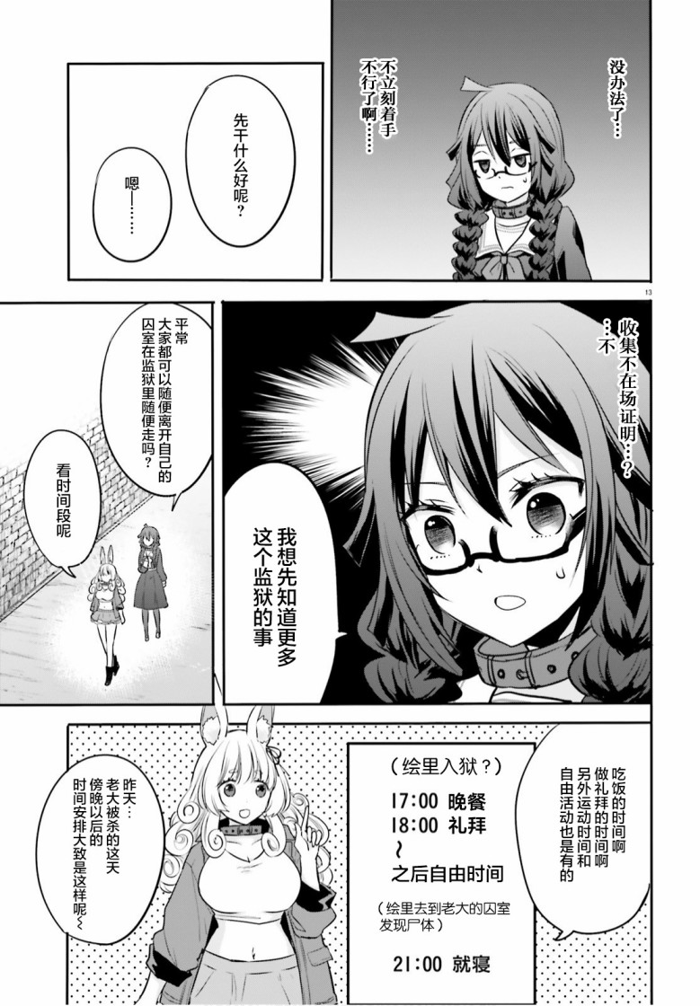 《异世界女子监狱》漫画最新章节第2话免费下拉式在线观看章节第【13】张图片