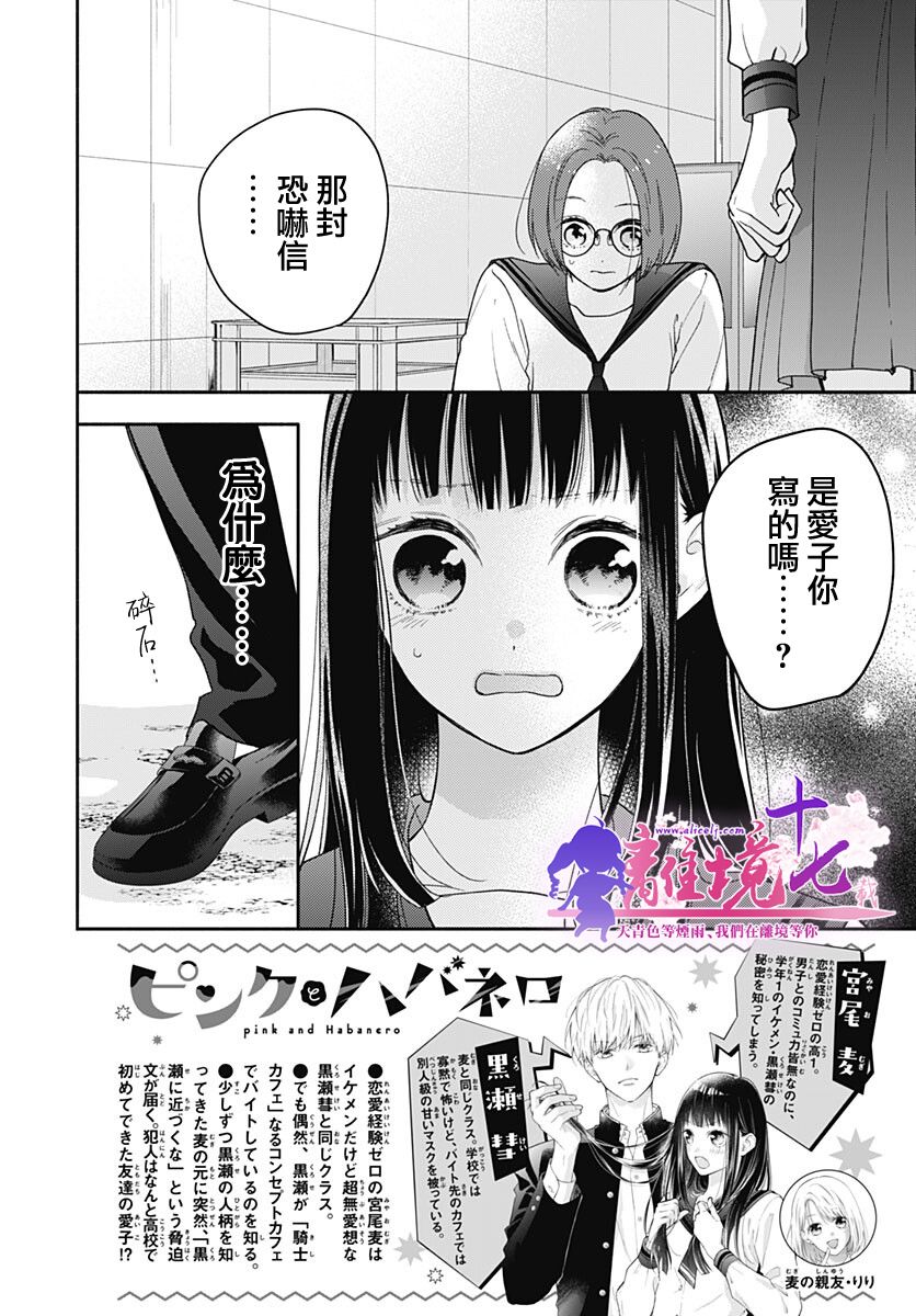 《粉色与哈瓦那辣椒》漫画最新章节第8话免费下拉式在线观看章节第【2】张图片