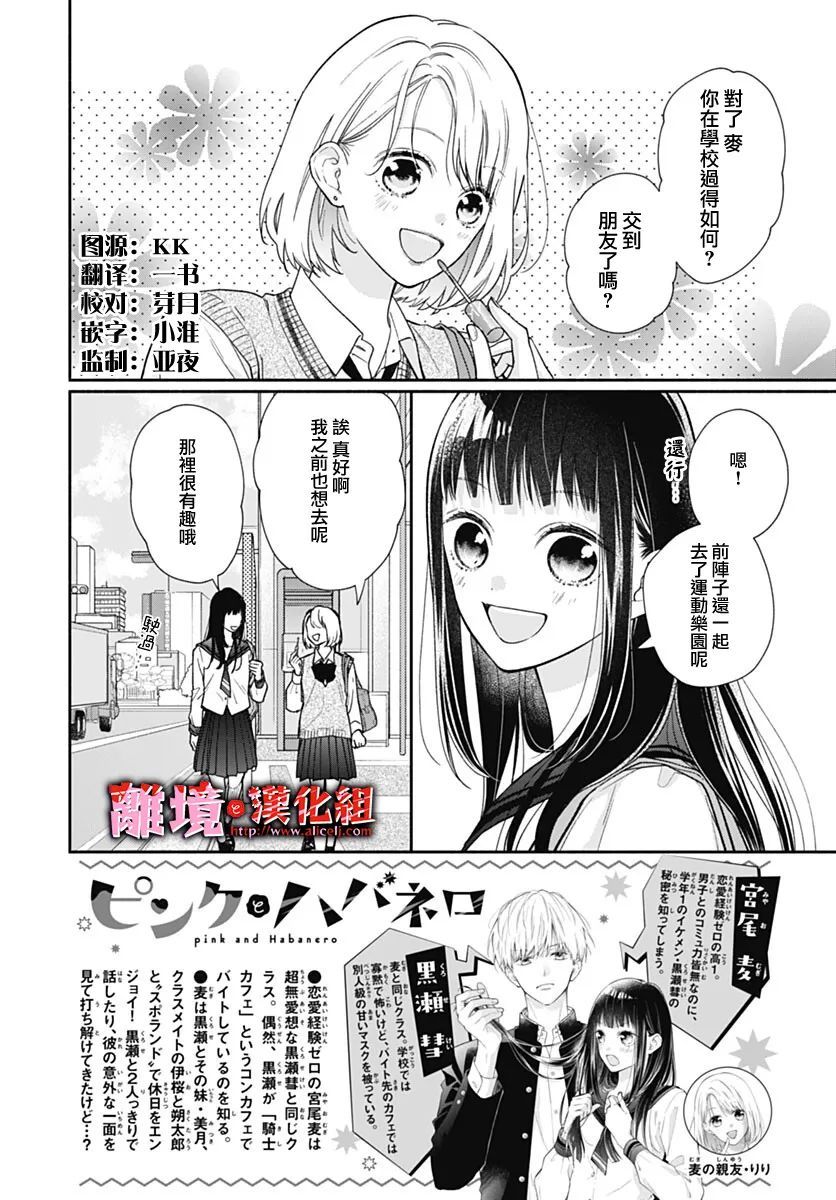 《粉色与哈瓦那辣椒》漫画最新章节第11话免费下拉式在线观看章节第【2】张图片