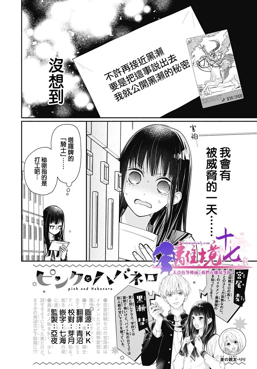 《粉色与哈瓦那辣椒》漫画最新章节第6话免费下拉式在线观看章节第【2】张图片