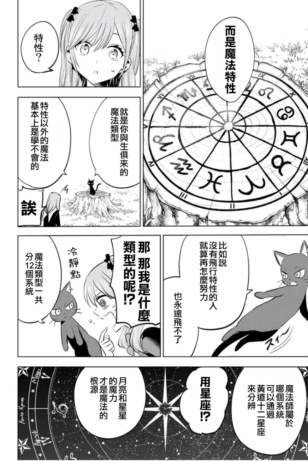 《黑猫和魔女的课堂》漫画最新章节第2话免费下拉式在线观看章节第【7】张图片