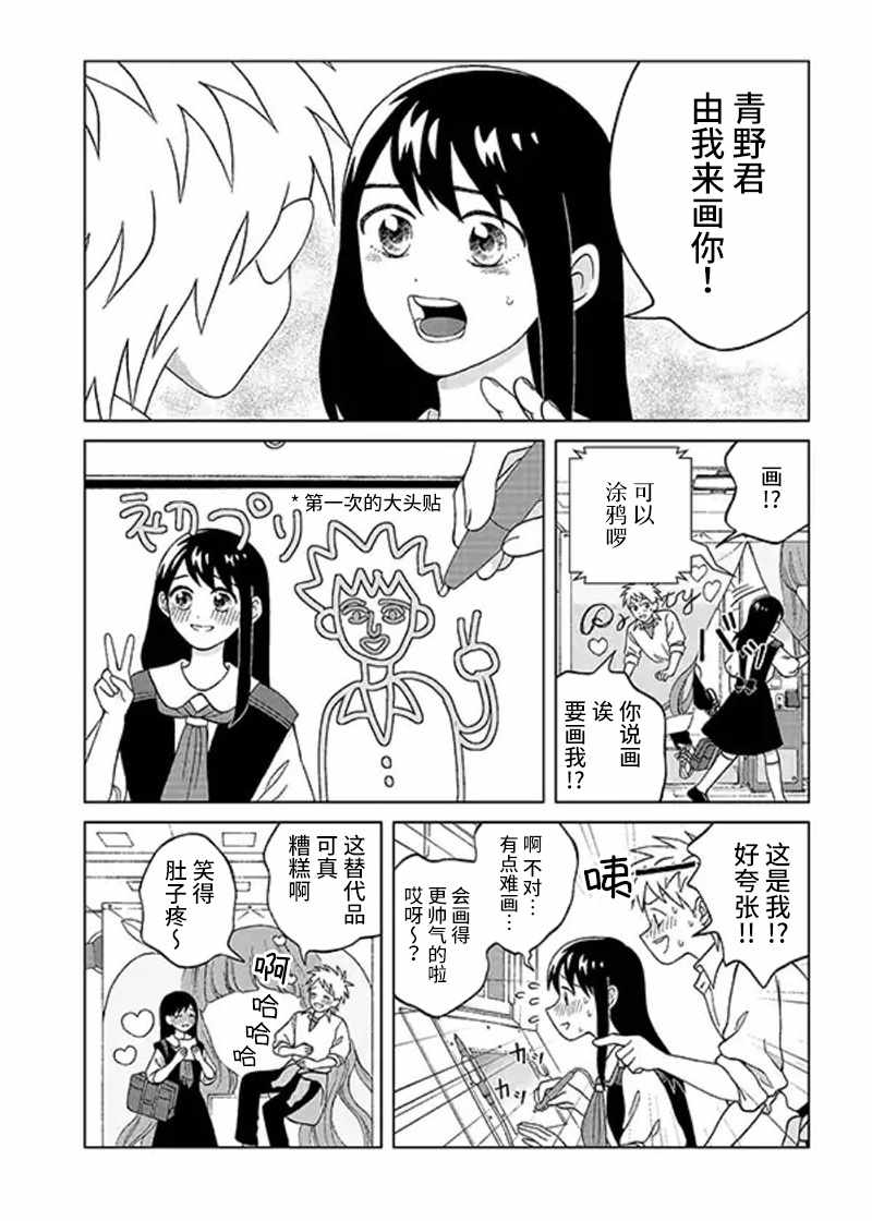 《想要触碰青野君所以我想死》漫画最新章节想要触碰青野君 P站番外01免费下拉式在线观看章节第【2】张图片