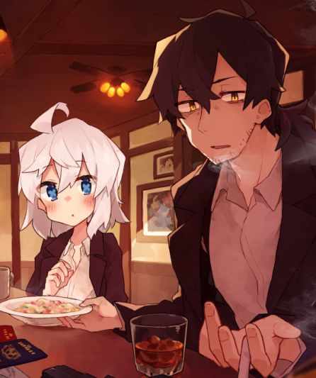 《呆毛少女与杀手大叔》漫画最新章节第7话免费下拉式在线观看章节第【5】张图片