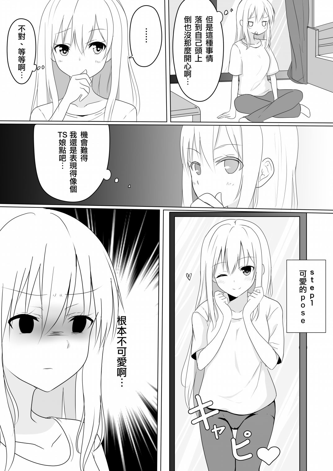 《喜欢ts的男孩子ts之后全力扮演理想的ts娘的事情》漫画最新章节第1话免费下拉式在线观看章节第【3】张图片