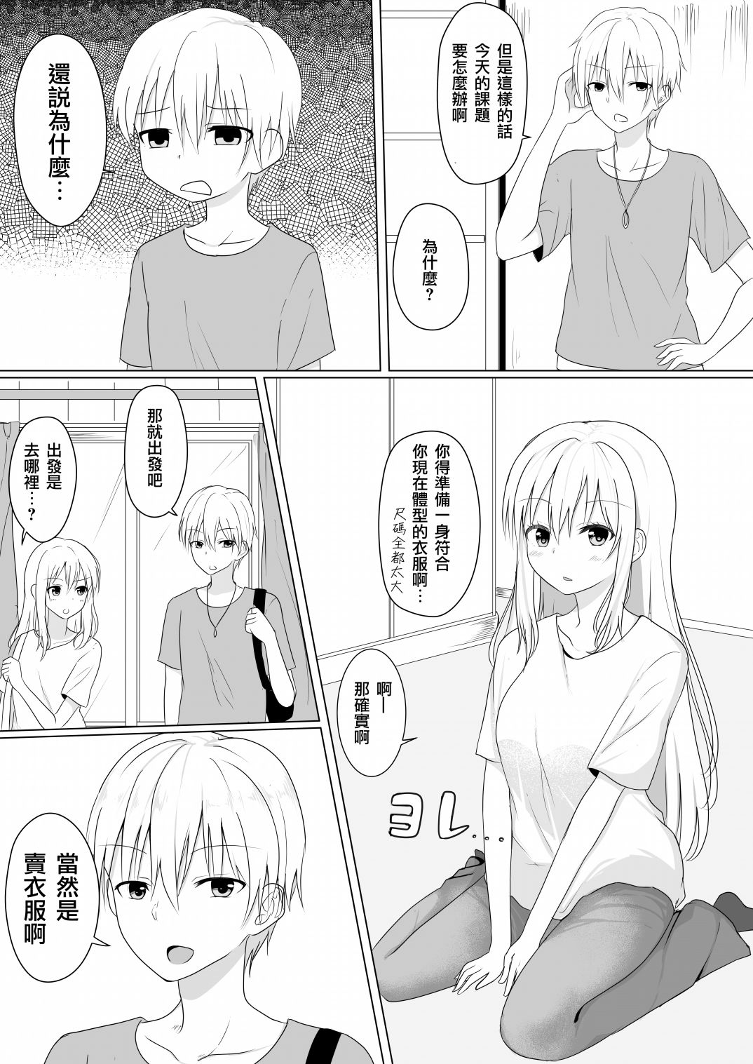 《喜欢ts的男孩子ts之后全力扮演理想的ts娘的事情》漫画最新章节第2话免费下拉式在线观看章节第【4】张图片