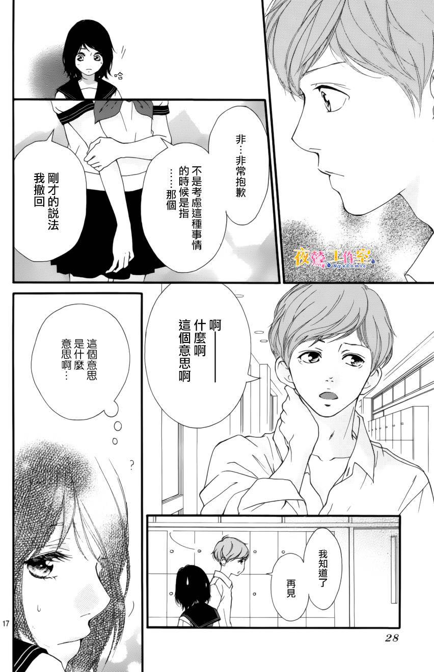 《恋途未卜》漫画最新章节第13话免费下拉式在线观看章节第【17】张图片