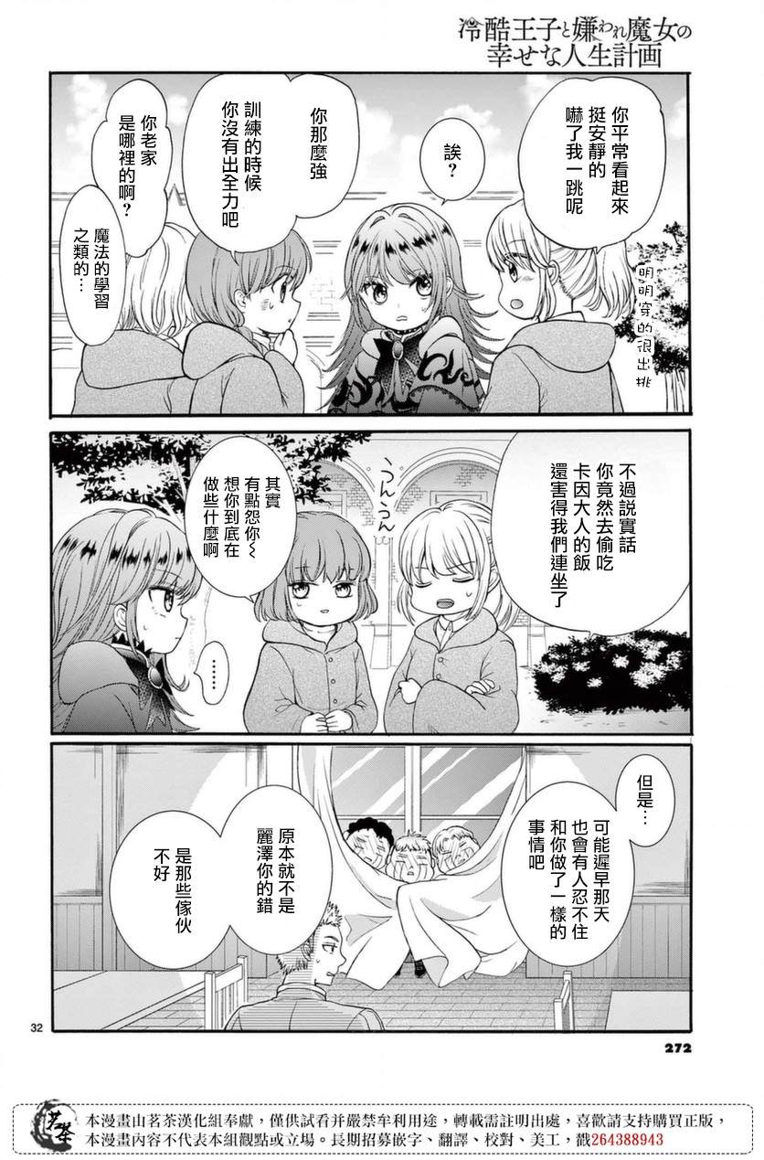 《冷酷王子与被嫌弃的魔女的幸福人生计划》漫画最新章节第2话免费下拉式在线观看章节第【31】张图片