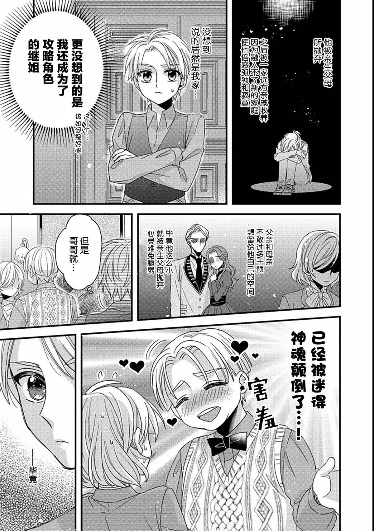 《男装恶役女配、誓要成为最耀眼的攻略角色》漫画最新章节第2话免费下拉式在线观看章节第【7】张图片