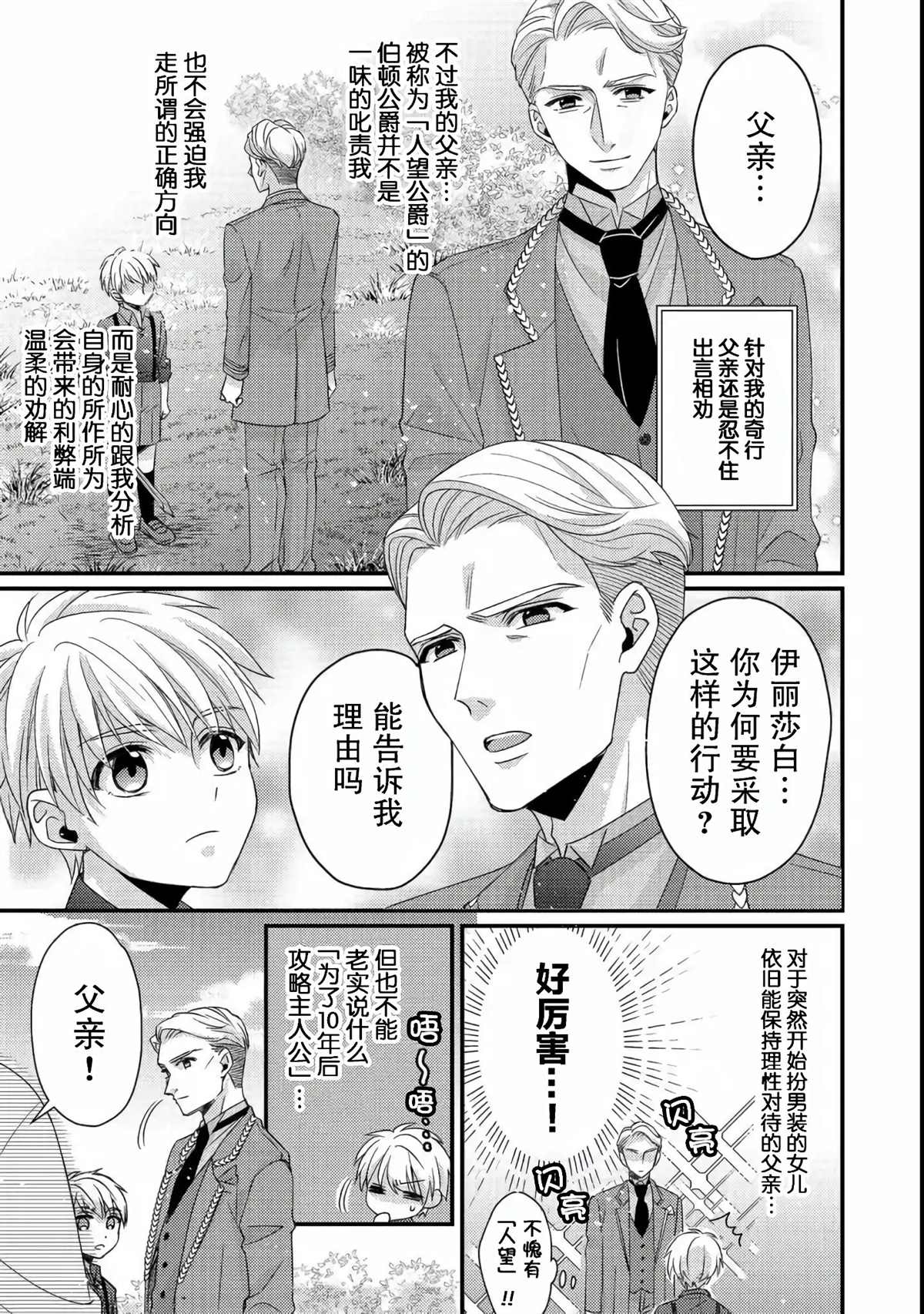 《男装恶役女配、誓要成为最耀眼的攻略角色》漫画最新章节第1话免费下拉式在线观看章节第【18】张图片