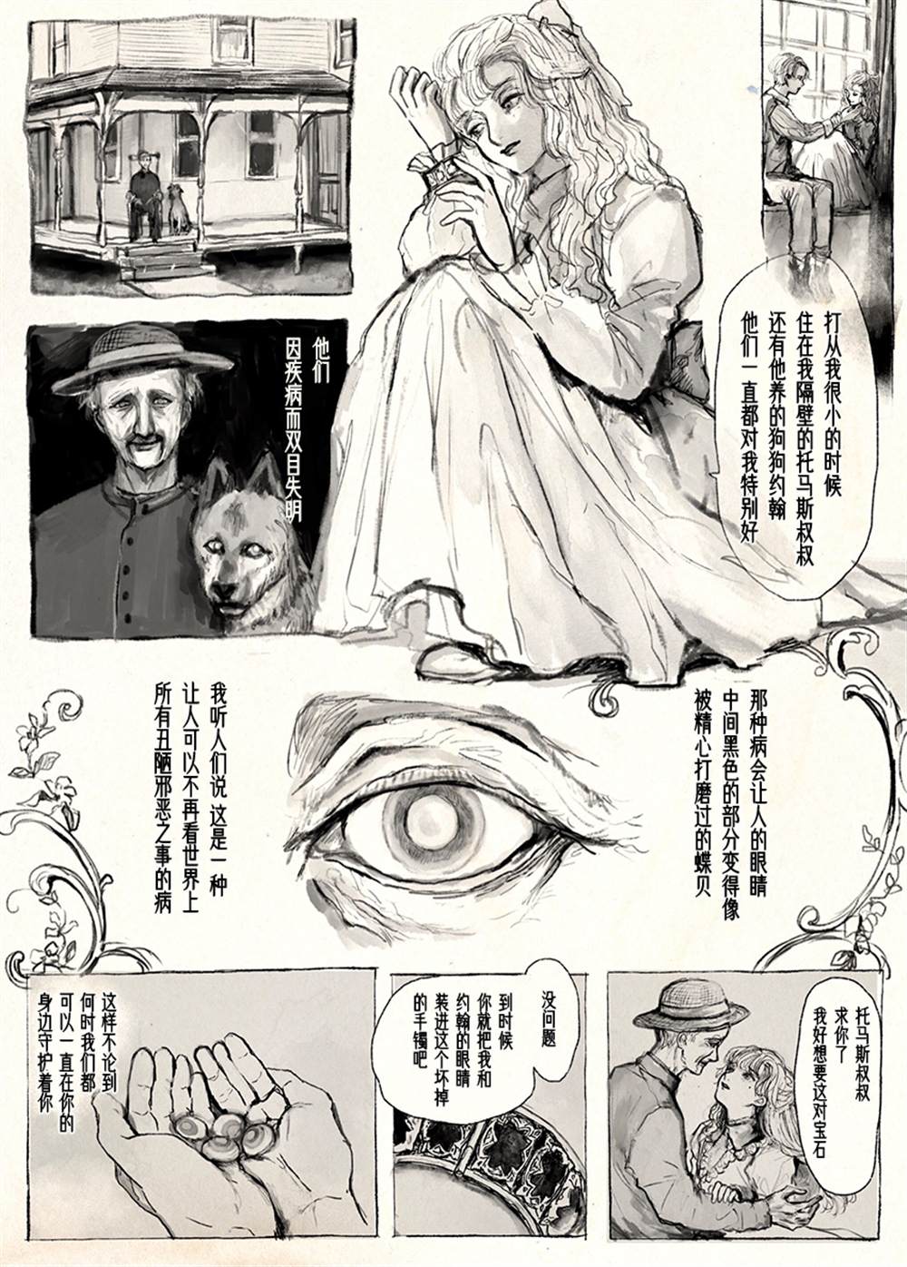 《恋人不看我的双眼》漫画最新章节第1话免费下拉式在线观看章节第【3】张图片