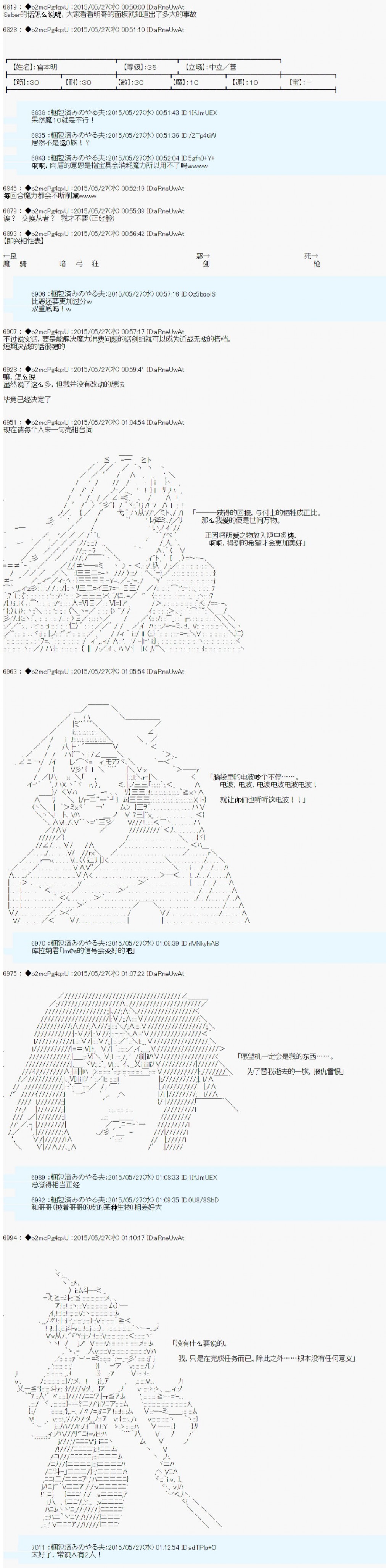 《第十一次中圣杯：彼岸岛圣杯战争遁甲阵》漫画最新章节第0.5话 参加者设定免费下拉式在线观看章节第【4】张图片