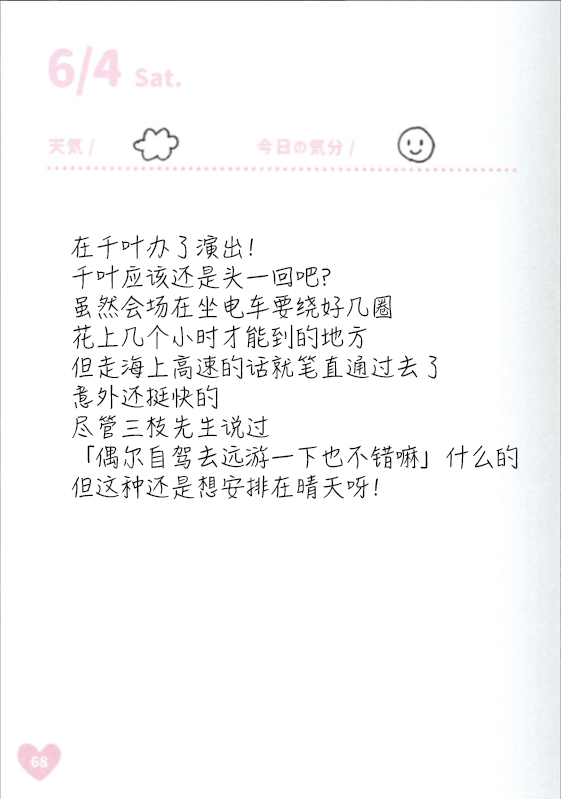 《偶像荣耀 IDOLY PRIDE 麻奈日记》漫画最新章节第04周免费下拉式在线观看章节第【1】张图片
