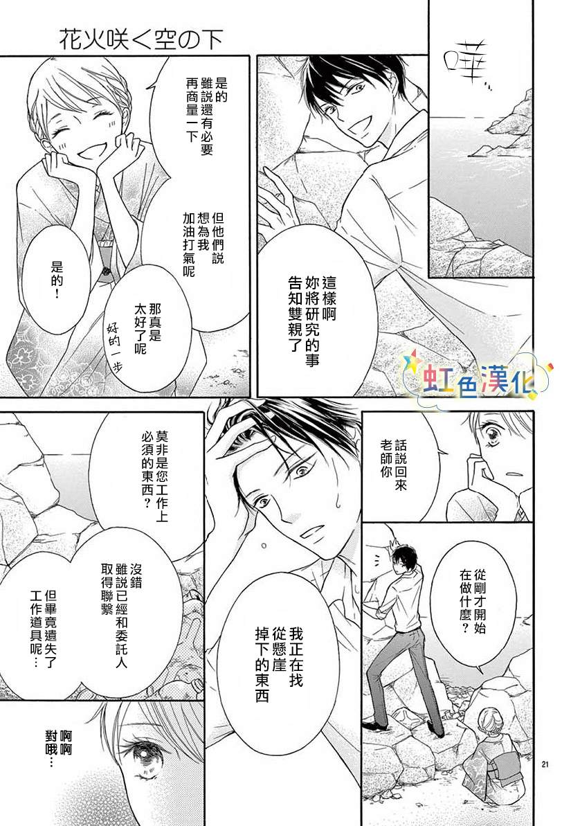 《星空之下、烟火绚烂》漫画最新章节短篇免费下拉式在线观看章节第【21】张图片