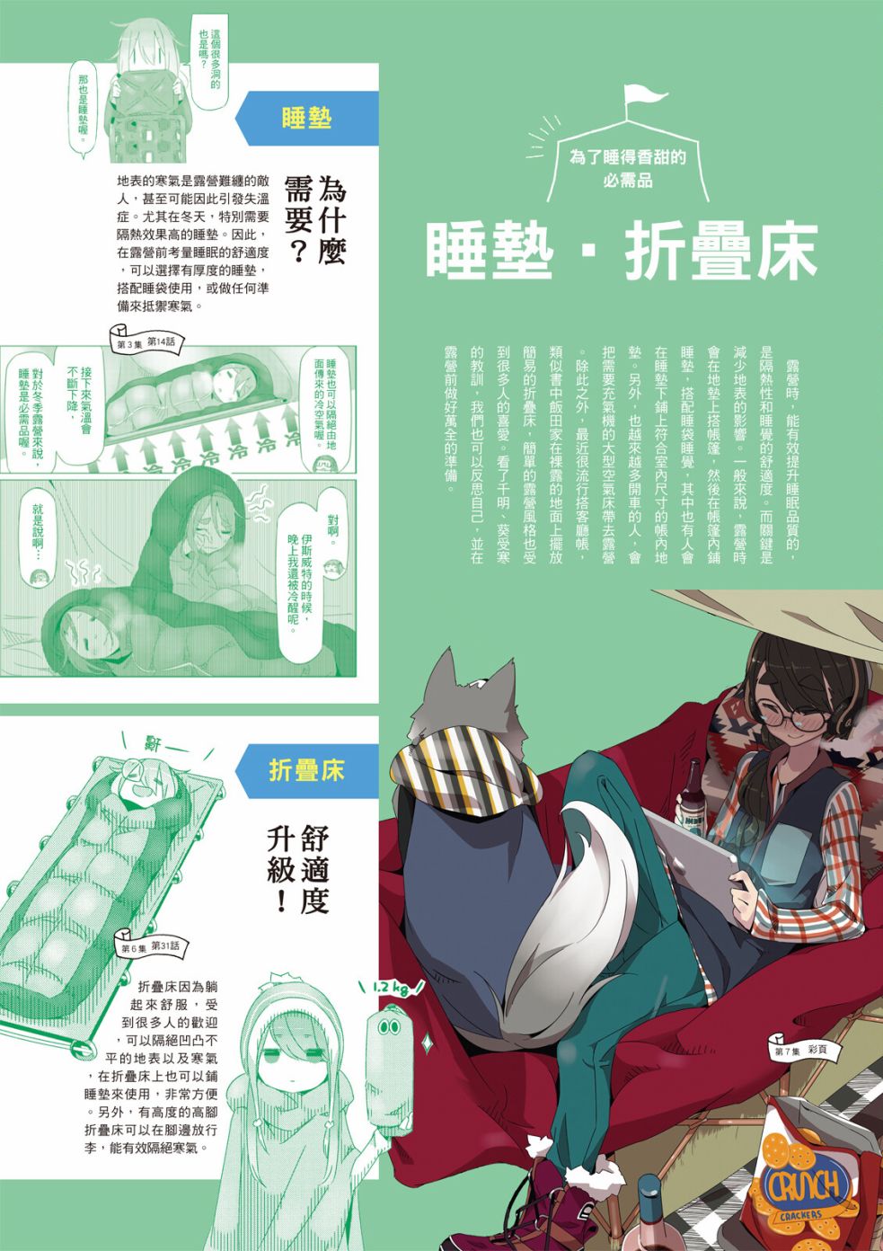 《摇曳露营△》漫画最新章节第77话 露营用品大全免费下拉式在线观看章节第【50】张图片