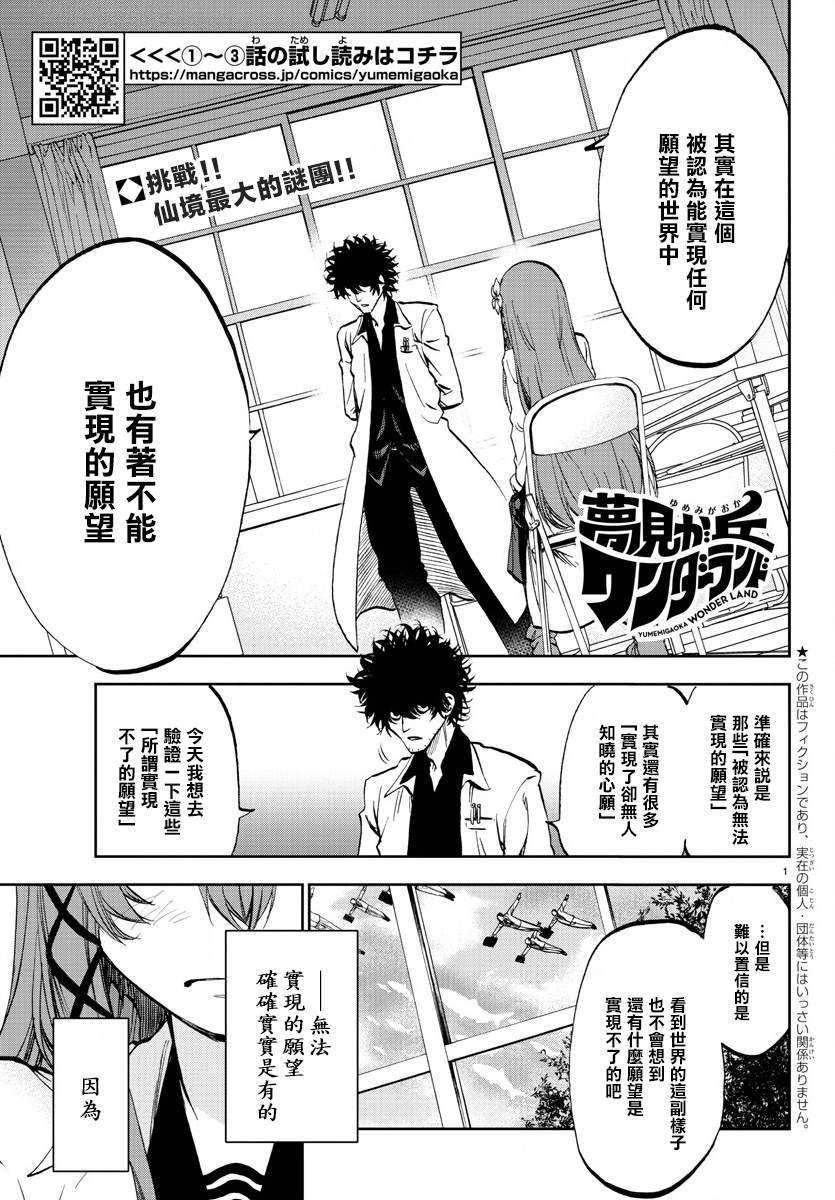 《梦见仙境》漫画最新章节第6话免费下拉式在线观看章节第【1】张图片