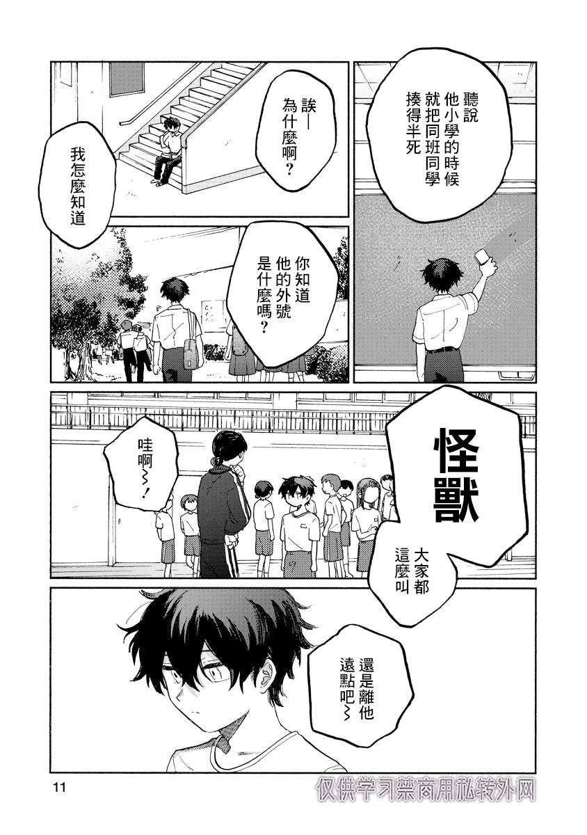 《怪兽同学》漫画最新章节第一章①免费下拉式在线观看章节第【7】张图片