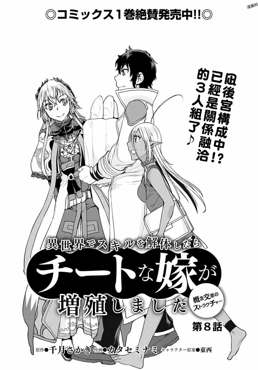 《在异世界解体技能后开挂新娘增加了》漫画最新章节第8话免费下拉式在线观看章节第【2】张图片