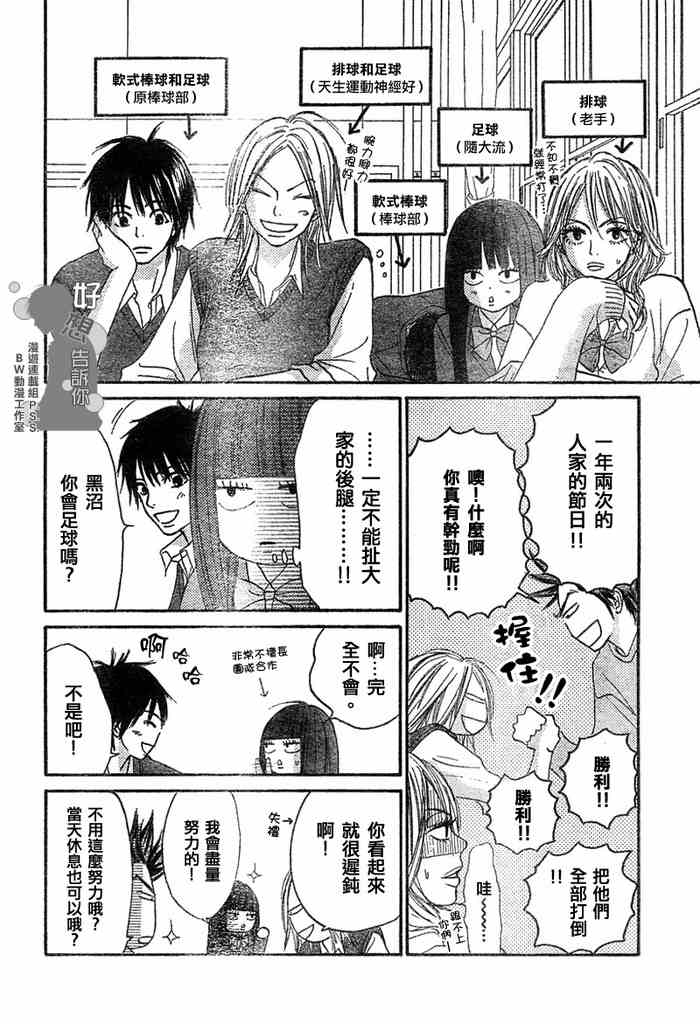 《好想告诉你》漫画最新章节第9话免费下拉式在线观看章节第【16】张图片