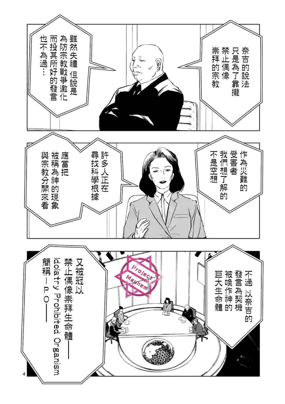 《After God》漫画最新章节第4话 禁止偶像崇拜生命体免费下拉式在线观看章节第【4】张图片