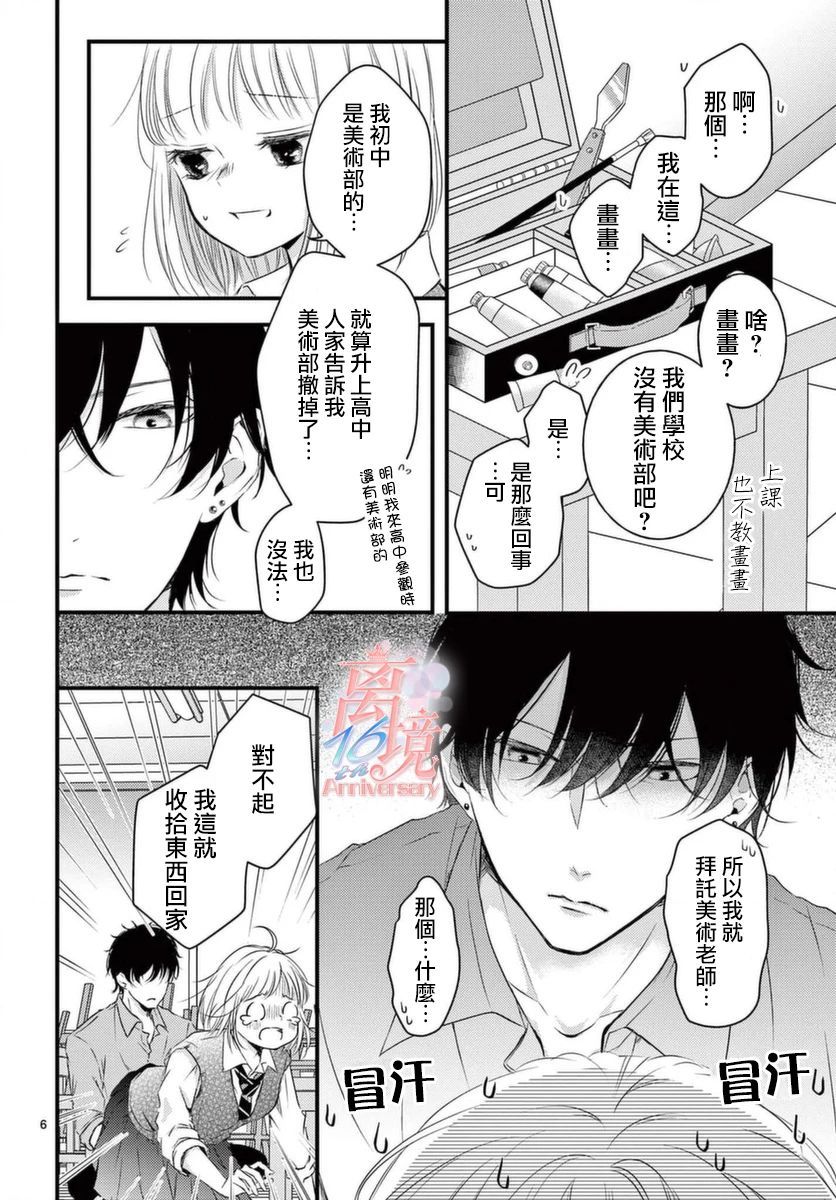 《甜蜜、轻咬、上色》漫画最新章节第1话免费下拉式在线观看章节第【6】张图片