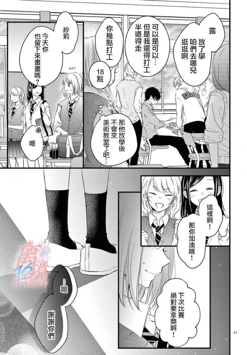 《甜蜜、轻咬、上色》漫画最新章节第1话免费下拉式在线观看章节第【11】张图片