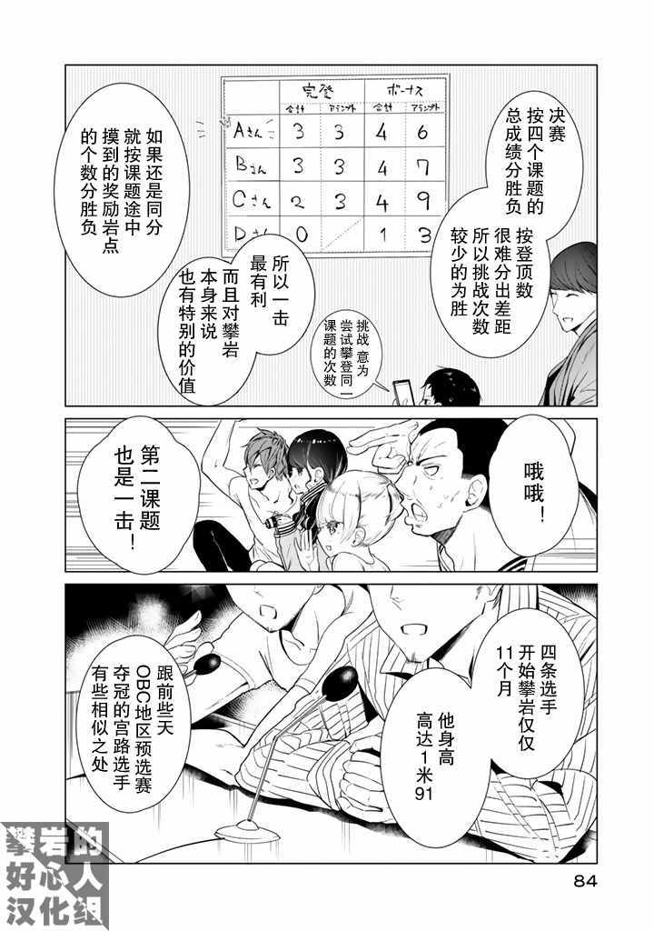 《攀岩的小寺同学》漫画最新章节第27话免费下拉式在线观看章节第【4】张图片