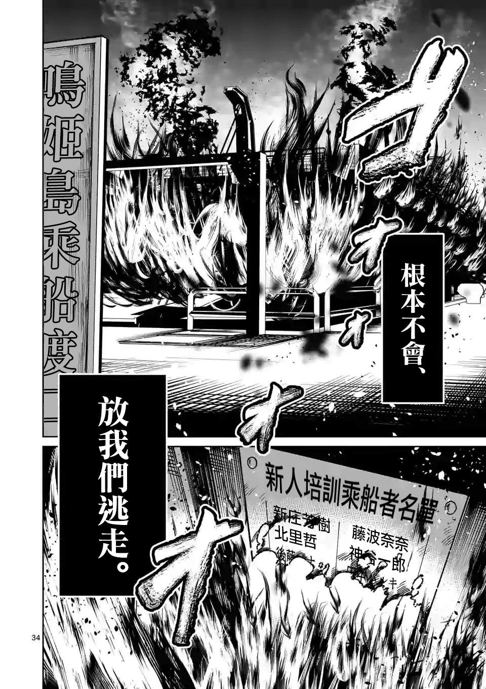 《实验岛》漫画最新章节第2话 监视免费下拉式在线观看章节第【34】张图片