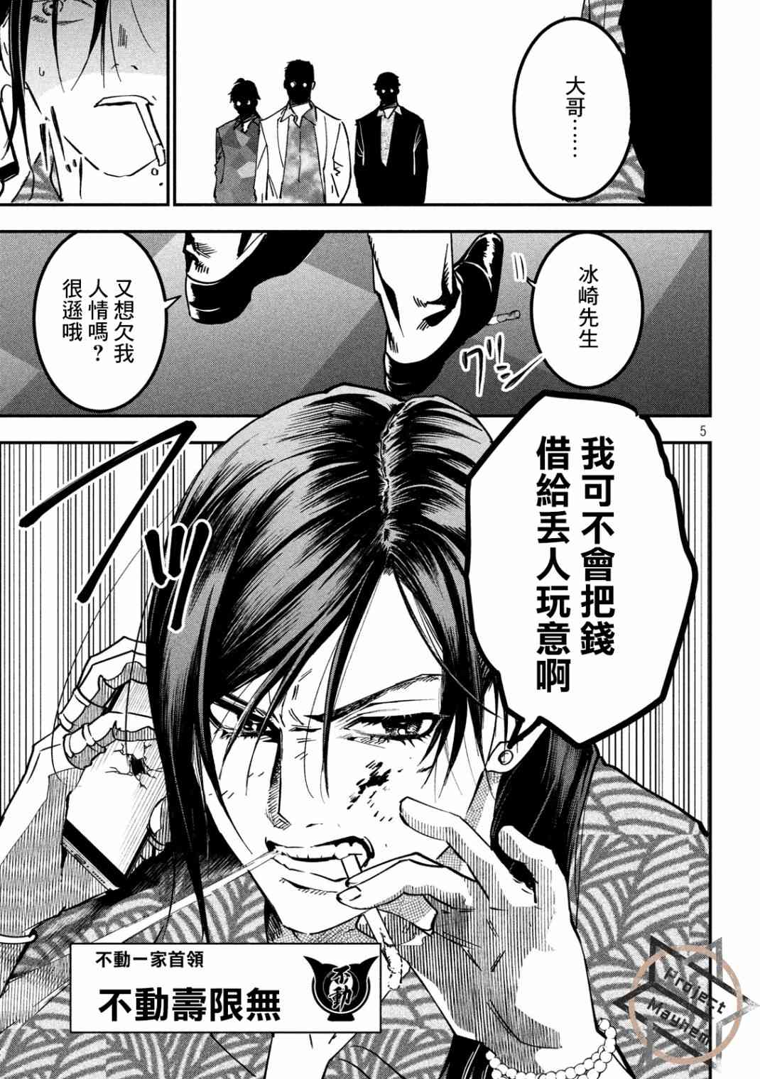 《炼金无赖》漫画最新章节第4话 黑道大战争免费下拉式在线观看章节第【5】张图片