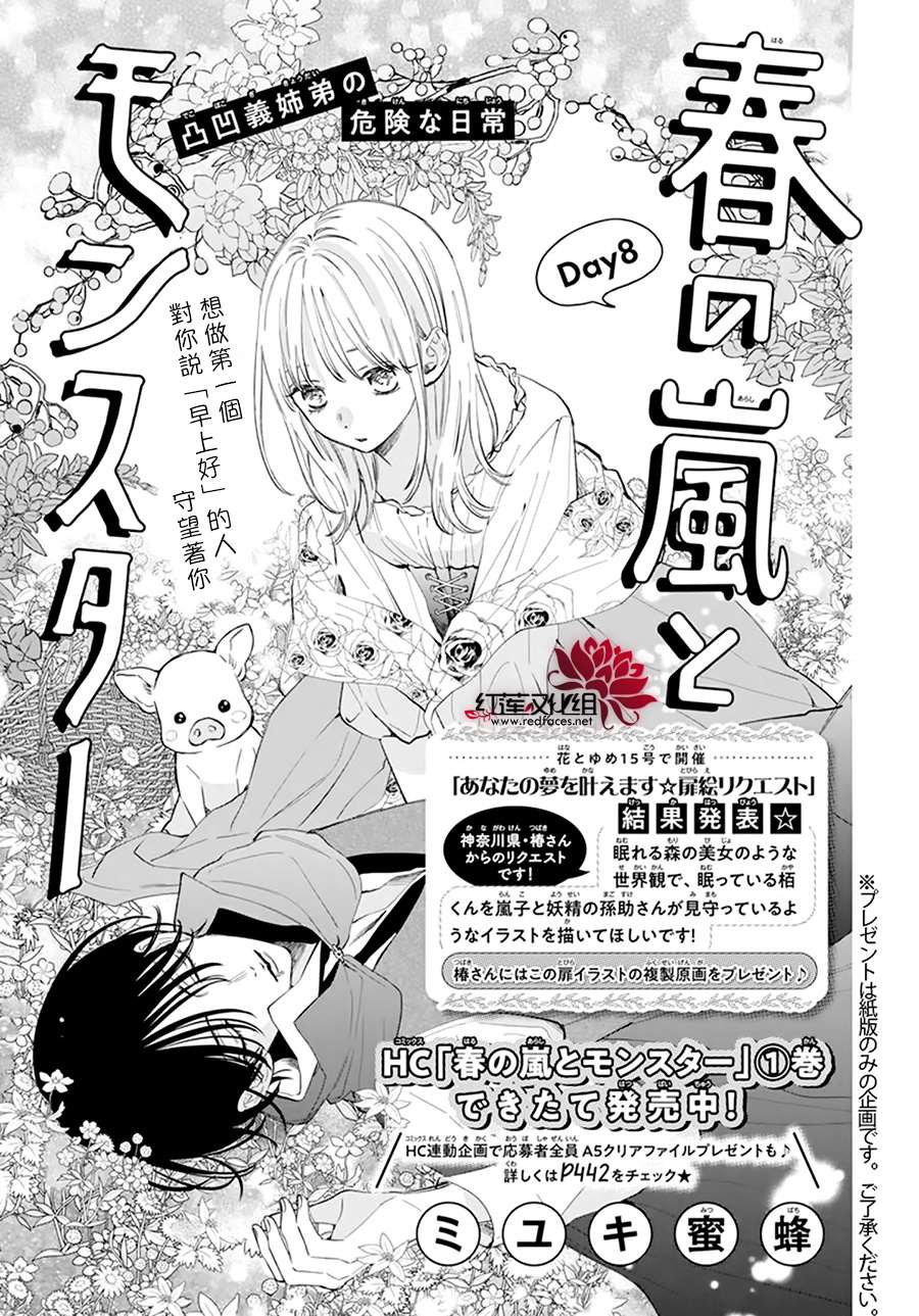 《春日暴风雨和怪兽》漫画最新章节第8话免费下拉式在线观看章节第【2】张图片