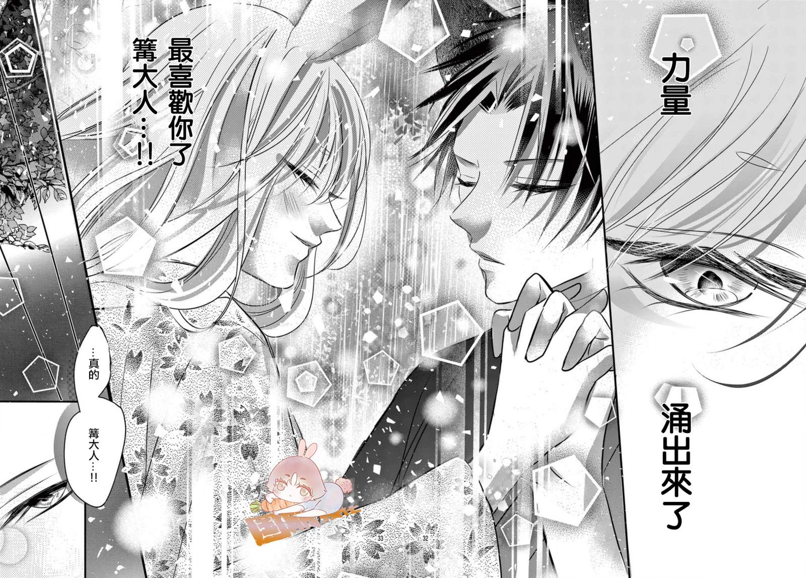 《狼族长与笨手笨脚的兔妻子》漫画最新章节第4话免费下拉式在线观看章节第【33】张图片