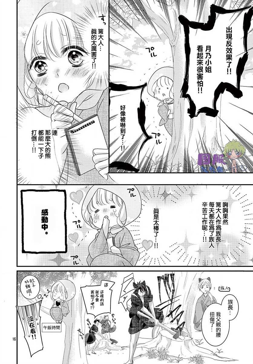 《狼族长与笨手笨脚的兔妻子》漫画最新章节第2话免费下拉式在线观看章节第【18】张图片