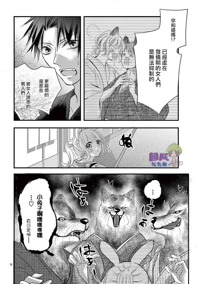 《狼族长与笨手笨脚的兔妻子》漫画最新章节第3话免费下拉式在线观看章节第【15】张图片