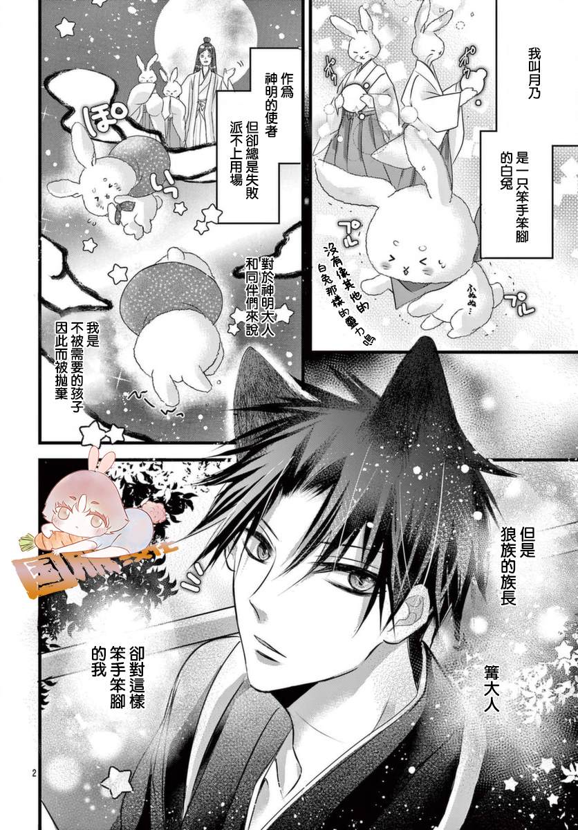 《狼族长与笨手笨脚的兔妻子》漫画最新章节第4话免费下拉式在线观看章节第【3】张图片