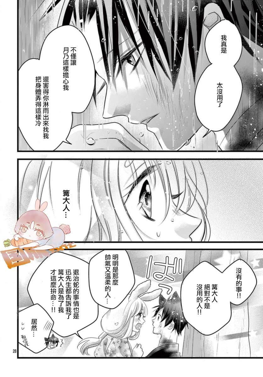 《狼族长与笨手笨脚的兔妻子》漫画最新章节第4话免费下拉式在线观看章节第【29】张图片