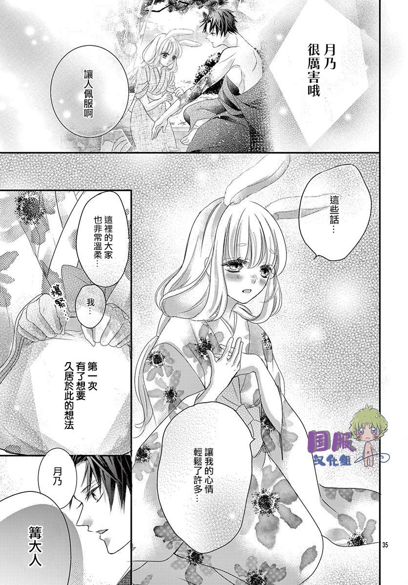 《狼族长与笨手笨脚的兔妻子》漫画最新章节第1话免费下拉式在线观看章节第【37】张图片