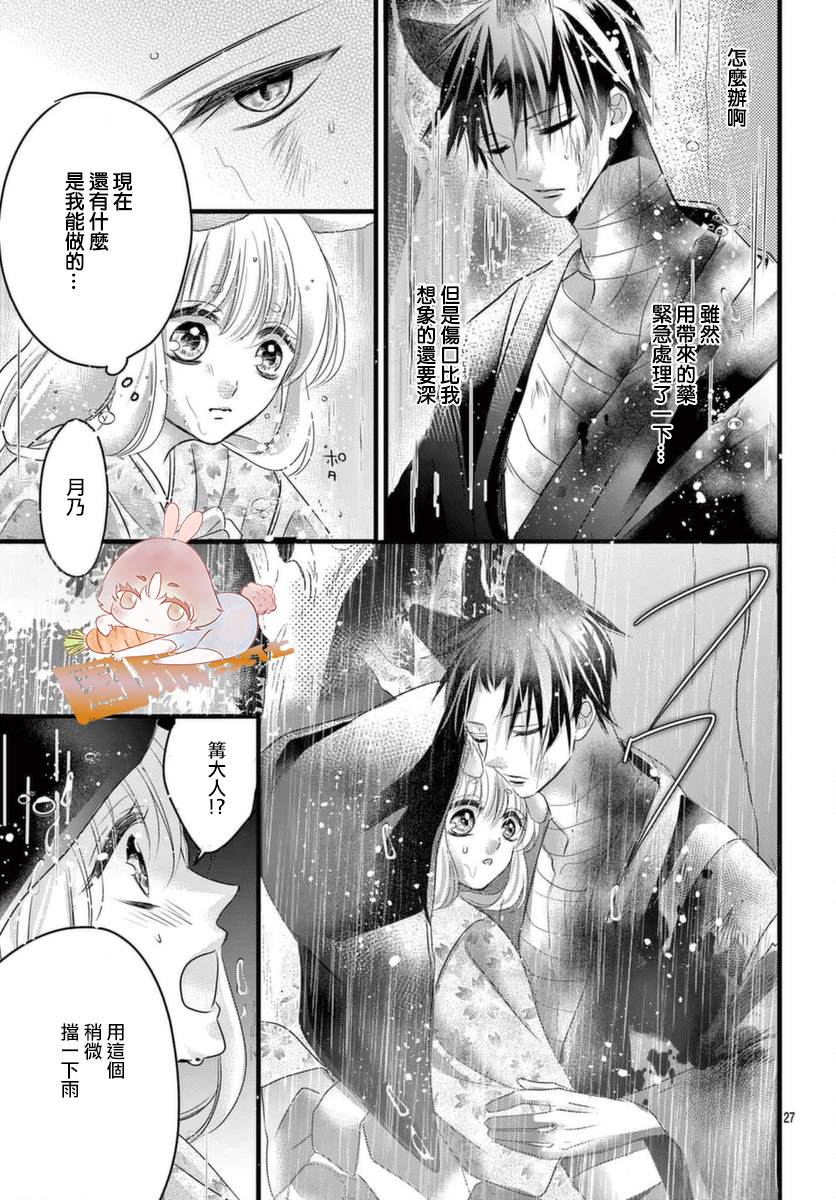 《狼族长与笨手笨脚的兔妻子》漫画最新章节第4话免费下拉式在线观看章节第【28】张图片