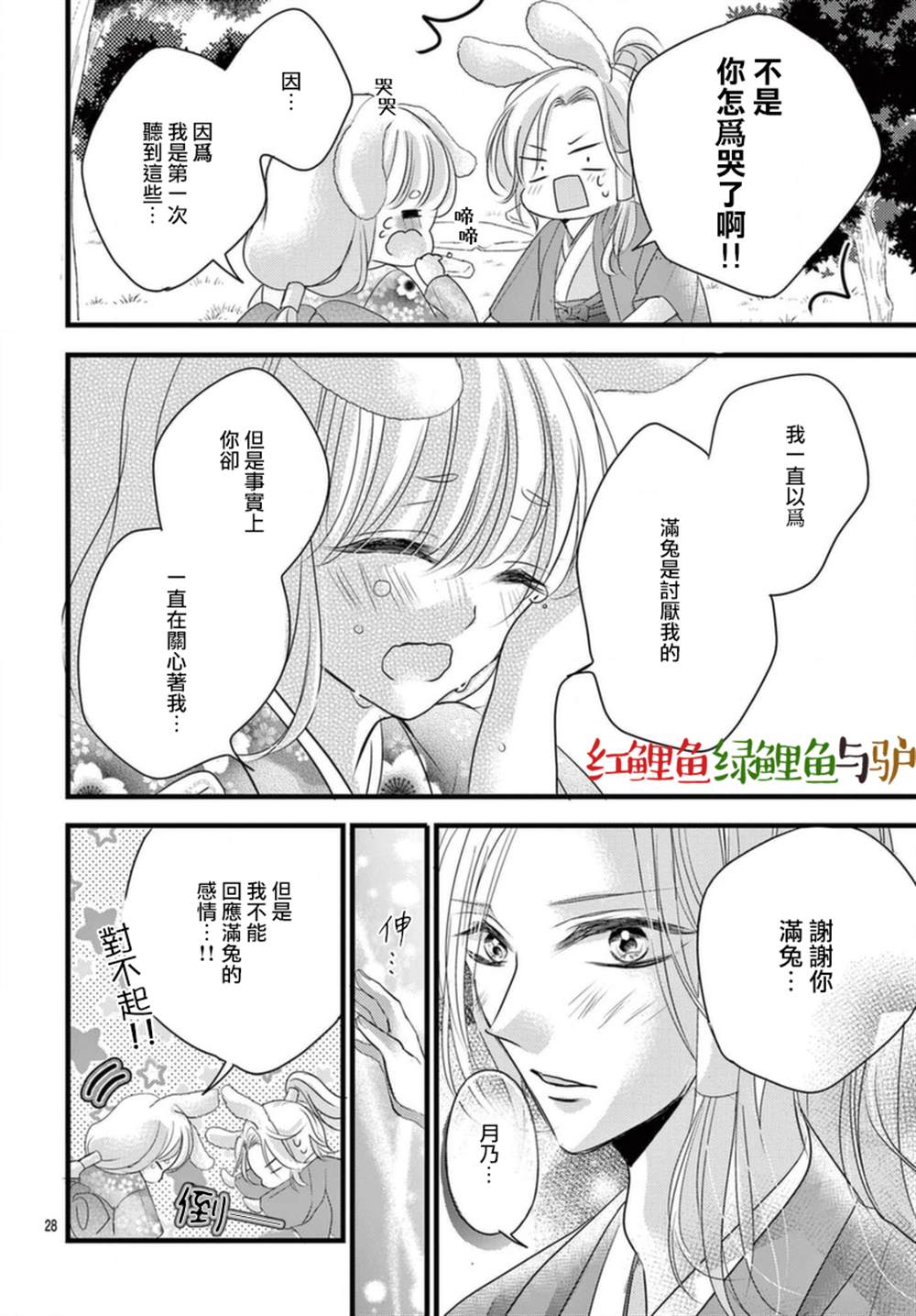 《狼族长与笨手笨脚的兔妻子》漫画最新章节第5话免费下拉式在线观看章节第【27】张图片